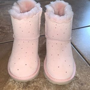 UGG Classic Mini Stargirl Bow boots, size 11